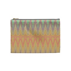 Boho Pastel Colors Cosmetic Bag (medium) by SpinnyChairDesigns