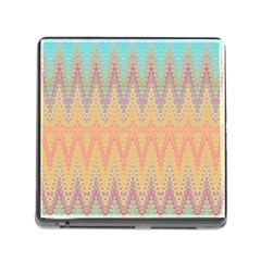 Boho Pastel Colors Memory Card Reader (square 5 Slot) by SpinnyChairDesigns