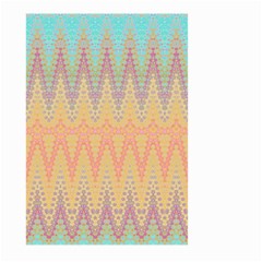 Boho Pastel Colors Large Garden Flag (two Sides) by SpinnyChairDesigns