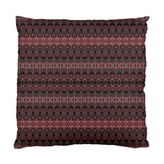 Boho Wine Grey Standard Cushion Case (one Side) by SpinnyChairDesigns