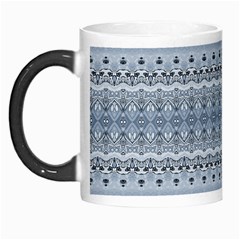 Boho Faded Blue Grey Morph Mugs by SpinnyChairDesigns