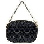 Boho Black and Silver Chain Purse (Two Sides) Front