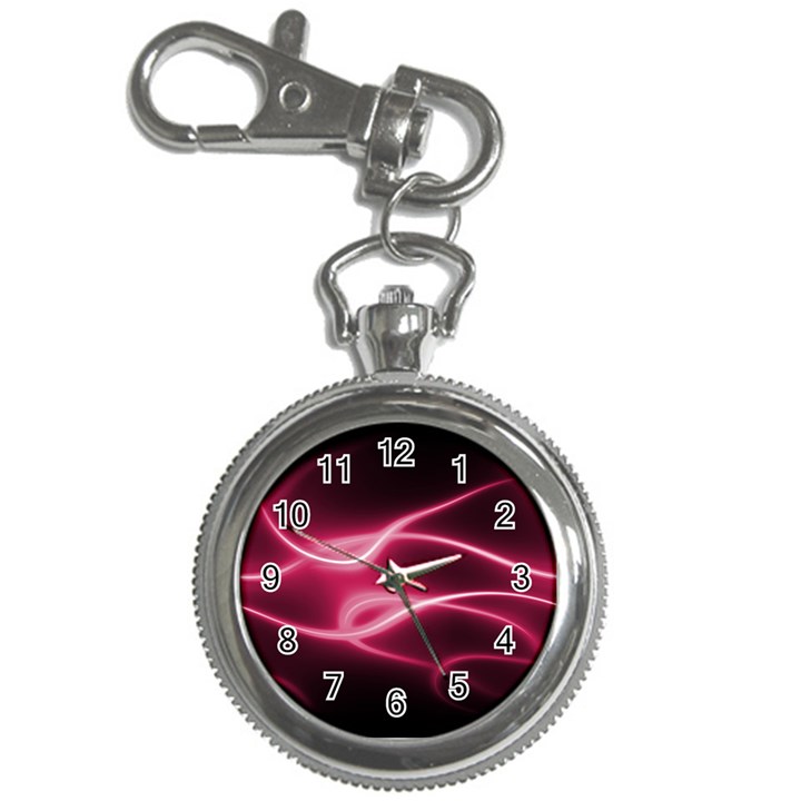 Neon Pink Glow Key Chain Watches