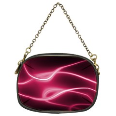 Neon Pink Glow Chain Purse (two Sides) by SpinnyChairDesigns