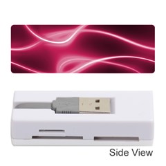 Neon Pink Glow Memory Card Reader (stick)