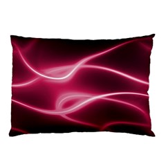 Neon Pink Glow Pillow Case (two Sides) by SpinnyChairDesigns