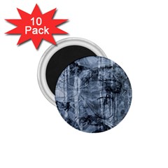 Faded Blue Texture 1 75  Magnets (10 Pack)  by SpinnyChairDesigns