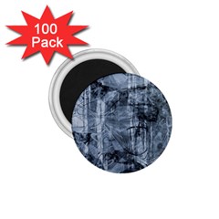 Faded Blue Texture 1 75  Magnets (100 Pack)  by SpinnyChairDesigns