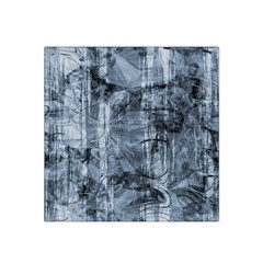 Faded Blue Texture Satin Bandana Scarf by SpinnyChairDesigns