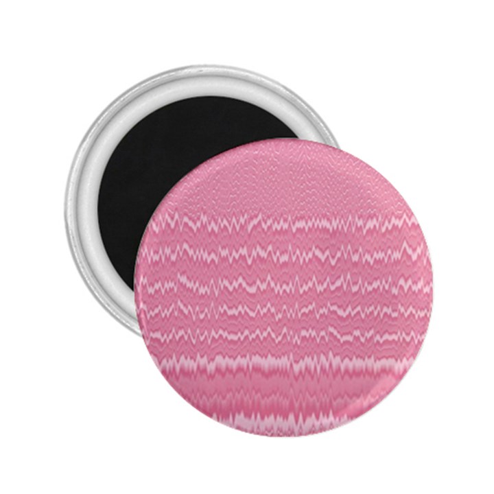 Boho Pink Stripes 2.25  Magnets