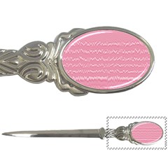 Boho Pink Stripes Letter Opener by SpinnyChairDesigns