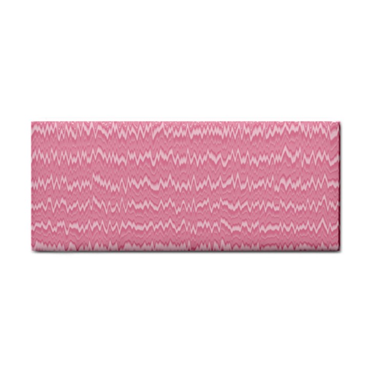 Boho Pink Stripes Hand Towel