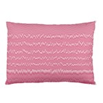 Boho Pink Stripes Pillow Case (Two Sides) Back