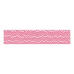 Boho Pink Stripes Velvet Scrunchie by SpinnyChairDesigns