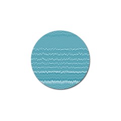 Boho Teal Stripes Golf Ball Marker (4 Pack) by SpinnyChairDesigns