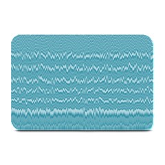 Boho Teal Stripes Plate Mats by SpinnyChairDesigns