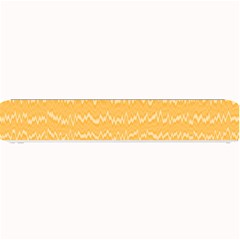 Boho Saffron Yellow Stripes Small Bar Mats by SpinnyChairDesigns