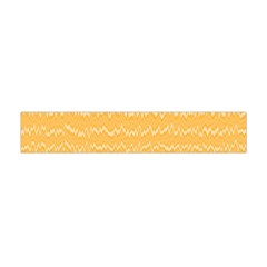 Boho Saffron Yellow Stripes Flano Scarf (mini) by SpinnyChairDesigns