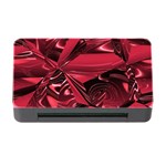 Candy Apple Crimson Red Memory Card Reader with CF Front