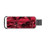 Candy Apple Crimson Red Portable USB Flash (One Side) Front