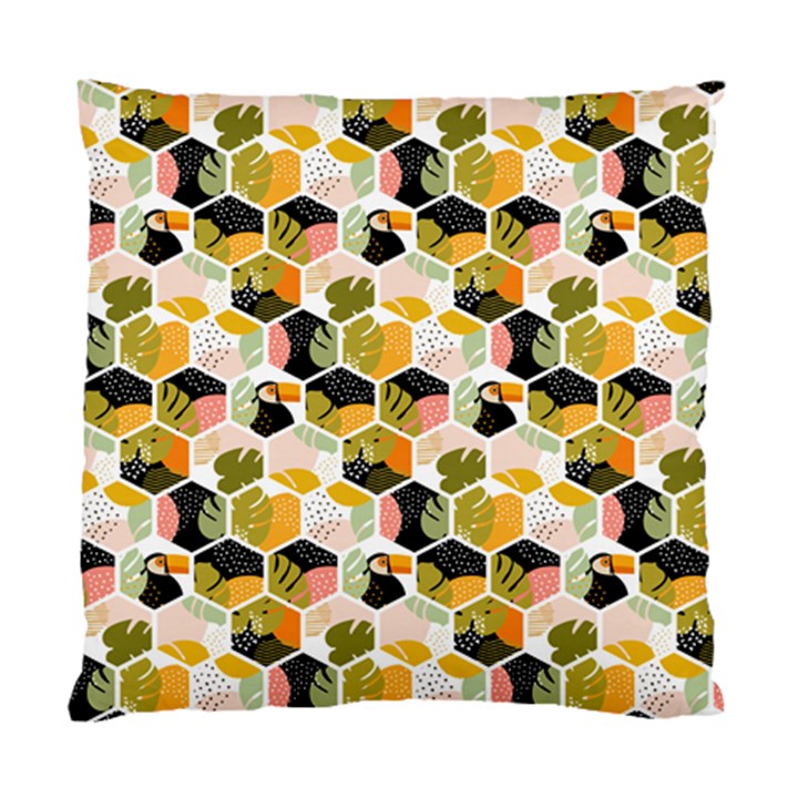 Hexagon Tropical Pattern Standard Cushion Case (Two Sides)