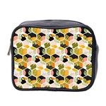 Hexagon Tropical Pattern Mini Toiletries Bag (Two Sides) Front