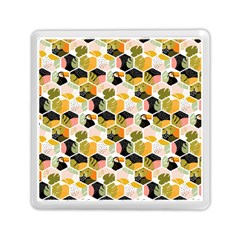 Hexagon Tropical Pattern Memory Card Reader (square) by designsbymallika