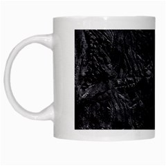 Trex Dinosaur Head Dark Poster White Mugs by dflcprintsclothing