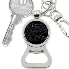 Trex Dinosaur Head Dark Poster Bottle Opener Key Chain by dflcprintsclothing