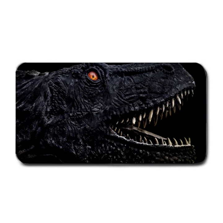 Trex Dinosaur Head Dark Poster Medium Bar Mats