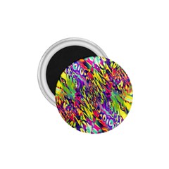 Colorful Jungle Pattern 1 75  Magnets by SpinnyChairDesigns