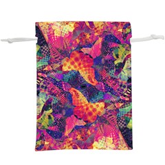 Colorful Boho Abstract Art  Lightweight Drawstring Pouch (xl) by SpinnyChairDesigns