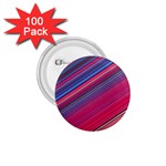 Boho Pink Blue Stripes 1.75  Buttons (100 pack)  Front