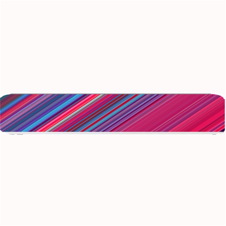 Boho Pink Blue Stripes Small Bar Mats