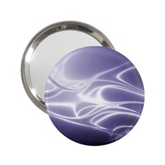 Violet Glowing Swirls 2 25  Handbag Mirrors by SpinnyChairDesigns