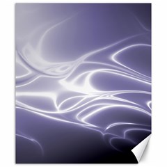 Violet Glowing Swirls Canvas 20  X 24  by SpinnyChairDesigns