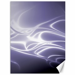 Violet Glowing Swirls Canvas 36  X 48  by SpinnyChairDesigns