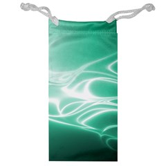 Biscay Green Glow Jewelry Bag by SpinnyChairDesigns