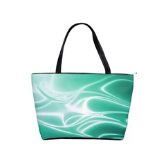 Biscay Green Glow Classic Shoulder Handbag by SpinnyChairDesigns