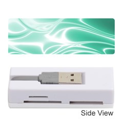 Biscay Green Glow Memory Card Reader (stick) by SpinnyChairDesigns