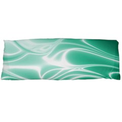 Biscay Green Glow Body Pillow Case (dakimakura) by SpinnyChairDesigns