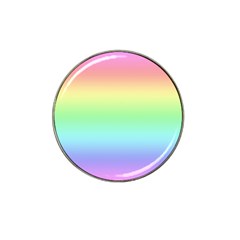 Pastel Rainbow Ombre Hat Clip Ball Marker (10 Pack) by SpinnyChairDesigns