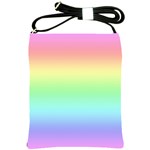 Pastel Rainbow Ombre Shoulder Sling Bag Front