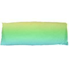 Pastel Rainbow Ombre Body Pillow Case Dakimakura (two Sides) by SpinnyChairDesigns