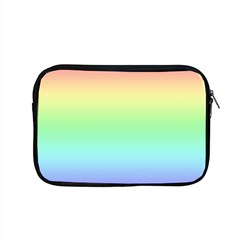 Pastel Rainbow Ombre Apple Macbook Pro 15  Zipper Case by SpinnyChairDesigns