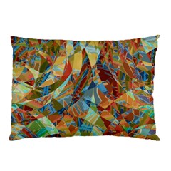 Boho Colorful Mosaic Pillow Case by SpinnyChairDesigns