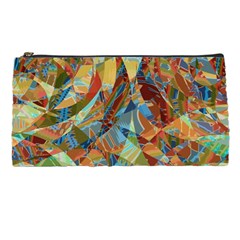 Boho Colorful Mosaic Pencil Case by SpinnyChairDesigns