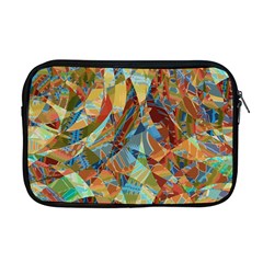 Boho Colorful Mosaic Apple Macbook Pro 17  Zipper Case by SpinnyChairDesigns