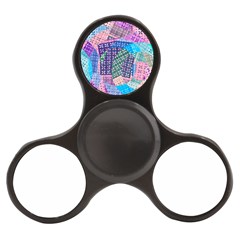 Boho Patchwork Finger Spinner by SpinnyChairDesigns