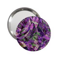 Boho Violet Mosaic 2 25  Handbag Mirrors by SpinnyChairDesigns